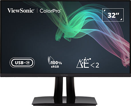 VP3256-4K - Viewsonic 32IN 4K UHD MONITOR USB-C 60W