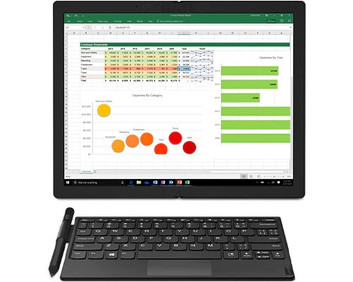 Lenovo Fold Mini keyboard Bluetooth QWERTY US English Black