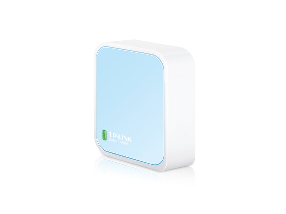 TP-Link 300Mbps Wireless N Nano Router wireless router Fast Ethernet Single-band (2.4 GHz) 4G Blue, White