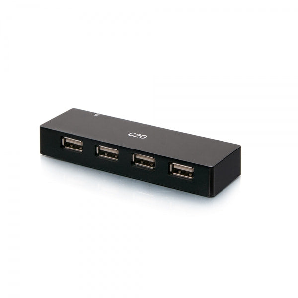 C2G54463 - C2G 4-PORT USB-A HUB WITH 5V 2A POWER SUPPLY