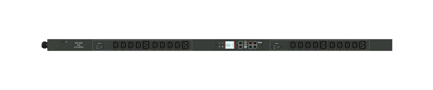 Raritan PX3-4464V power distribution unit (PDU) 0U Black 20 AC outlet(s)