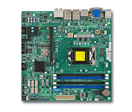 Supermicro X10SLQ Intel® Q87 LGA 1150 (Socket H3) micro ATX