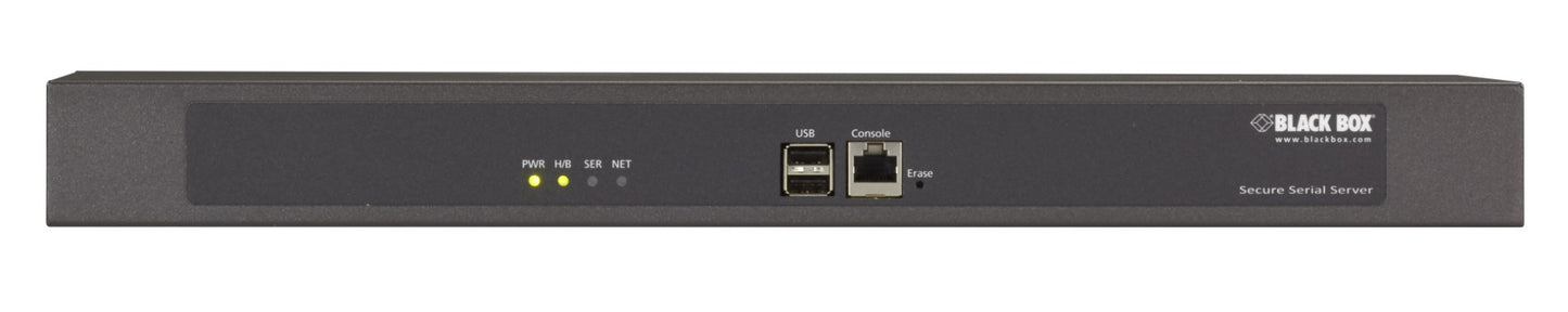 CONSOLE SERVER - CISCO PINOUT, (48) RS-232 RJ45, (2) 10/100/1000-MBPS RJ45, GSA,