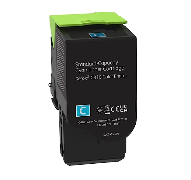 006R04357 - Xerox GENUINE XEROX CYAN STANDARD CAPACITY TONER CARTRIDGE, XEROX C310 COLOR PRINTER,