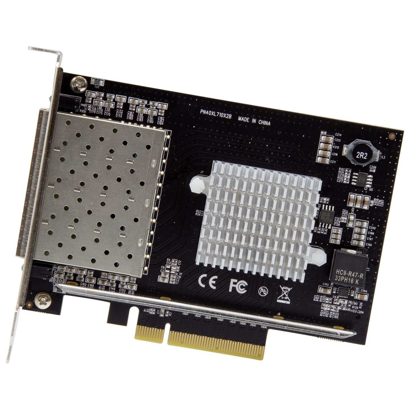 QUAD PORT SFP+ NETWORK CARD FOR MSA COMPLIANT SFP+ /DAC - 10 GIGABIT ETHERNET CA