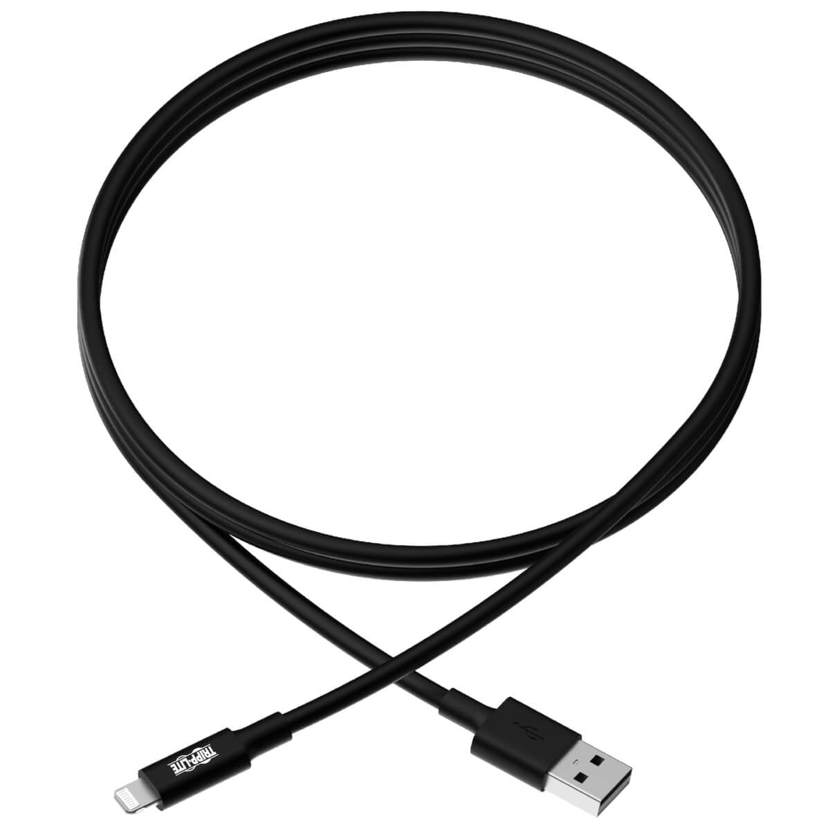 M100-006-BK - Tripp Lite 6FT LIGHTNING USB/SYNC CHARGE CABLE FOR APPLE IPHONE / IPAD BLACK 6 FT