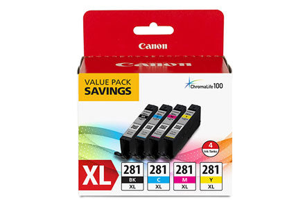 2037C005 - Canon 4PK CLI-281XL BK/CMY