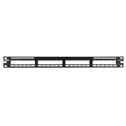 Panduit QPP24BL patch panel 1U