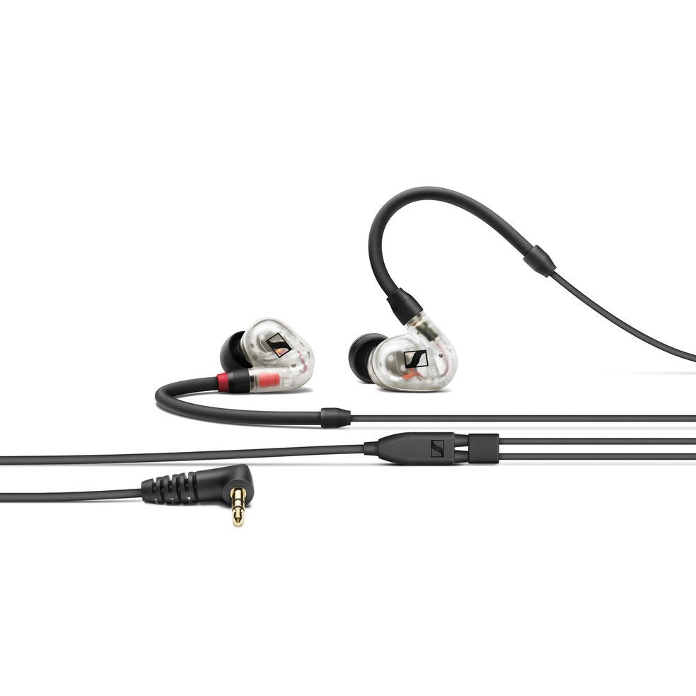 508941 - Sennheiser IN-EAR HEADPHONES FEAT. 10MM DYNAMIC TRANS BLK DETACHABLE 1.3M CABLE W/3.5MM JA