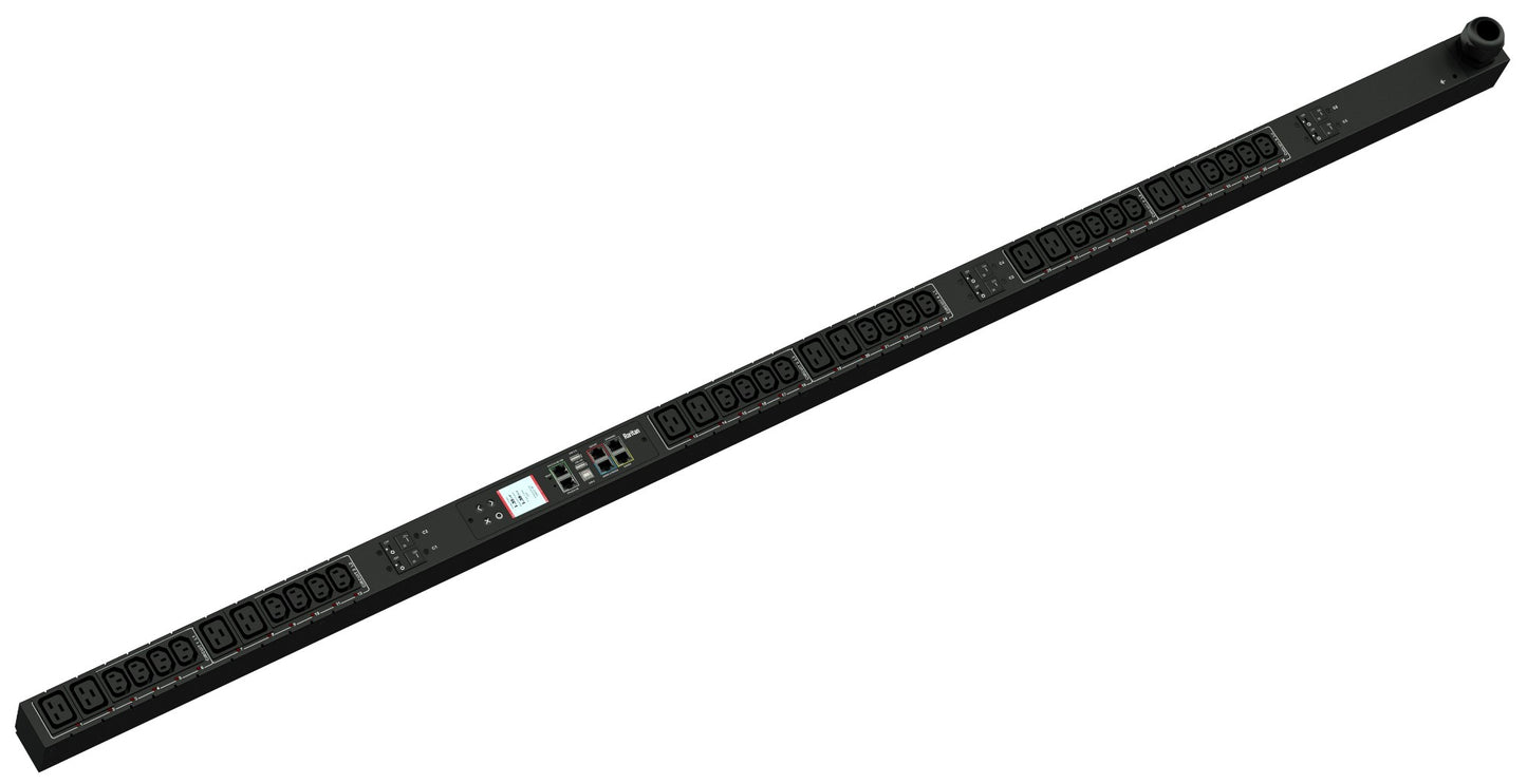 3PH, 400V AC, 32A (32A/PH RATED); 36 OUTLETS: 24X C13, 12X C19; PLUG: IEC 60309