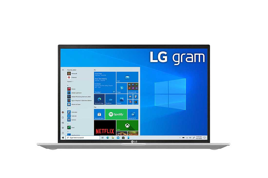 LG Gram 14Z90P-N.APS3U1 notebook i5-1135G7 14" WUXGA Intel® Core™ i7 8 GB LPDDR4x-SDRAM 256 GB SSD Wi-Fi 6 (802.11ax) Windows 10 Pro Silver