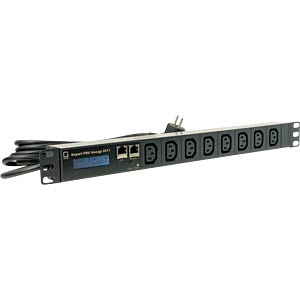 8311-4 - GUDE 8-Outlet IEC C13 Metered Rack PDU