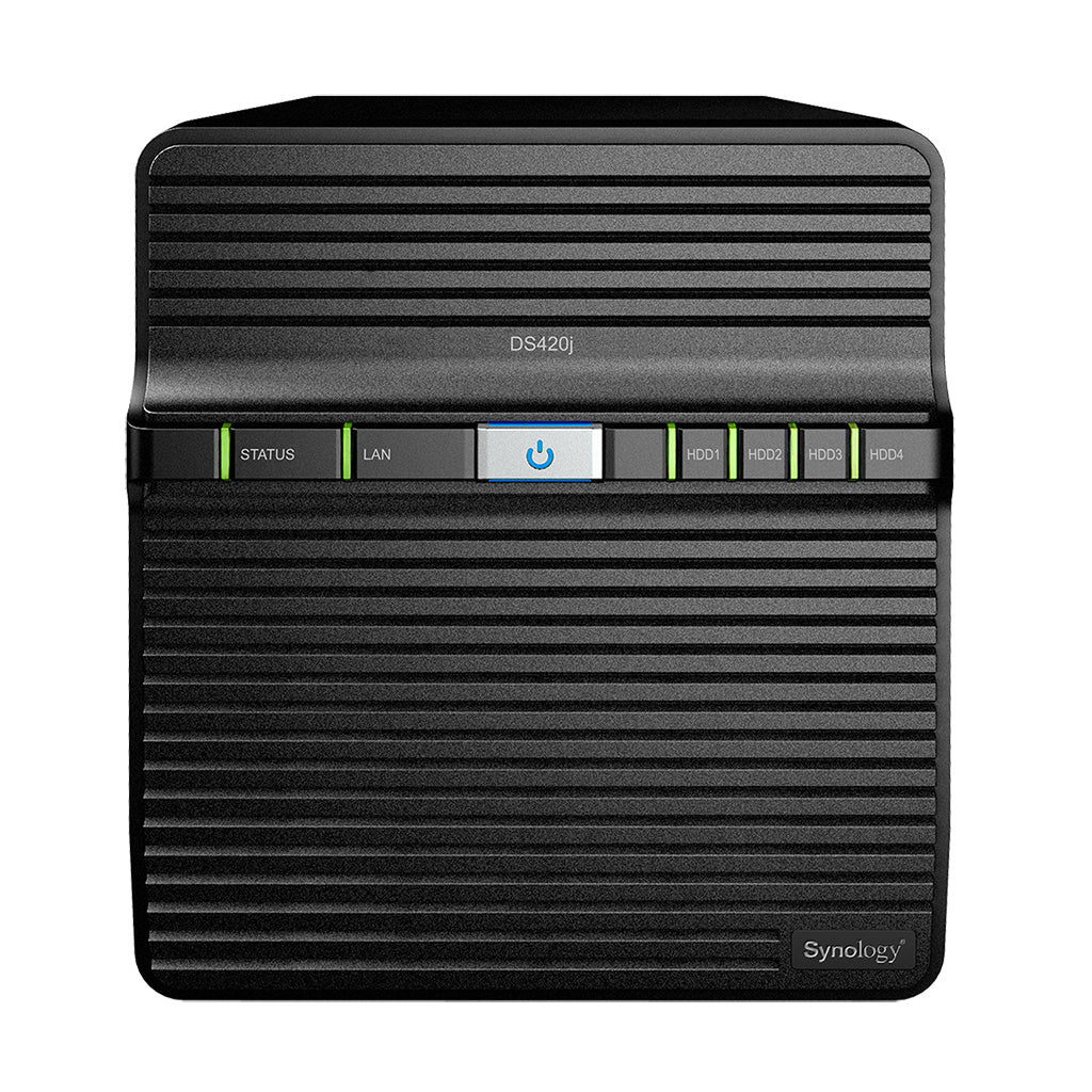 Synology DiskStation DS420J NAS/storage server Compact Ethernet LAN Black RTD1296
