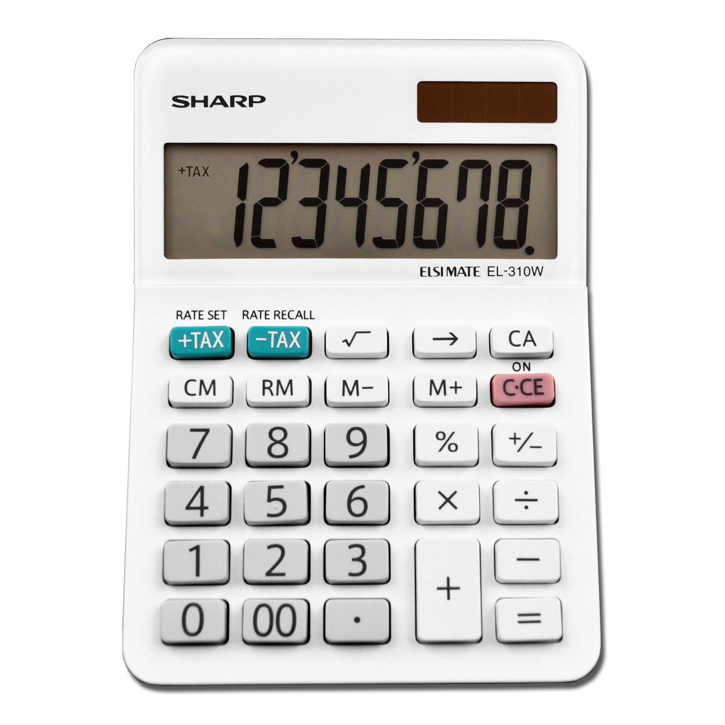 EL-310WB - Sharp Mini Desktop Calculator 8-Digit LCD