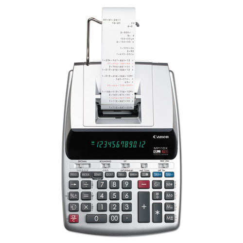 2198C001 - Canon MP11DX-2 Printing Calculator Black/Red Print 3.7 Lines/Sec