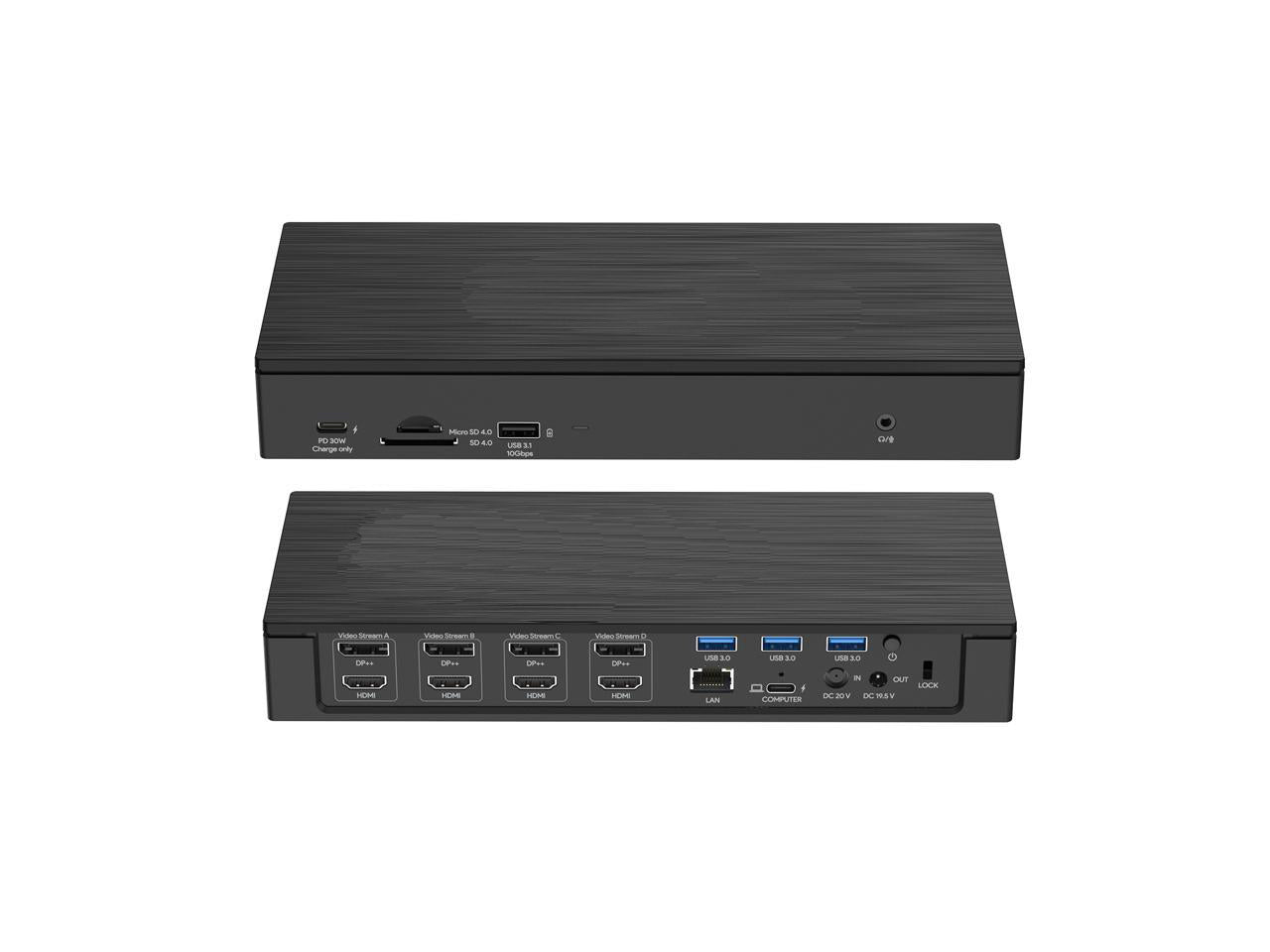 4XUG69PD10 - 4XEM USBC ULTRA QUAD 4K PD UNIVERSAL