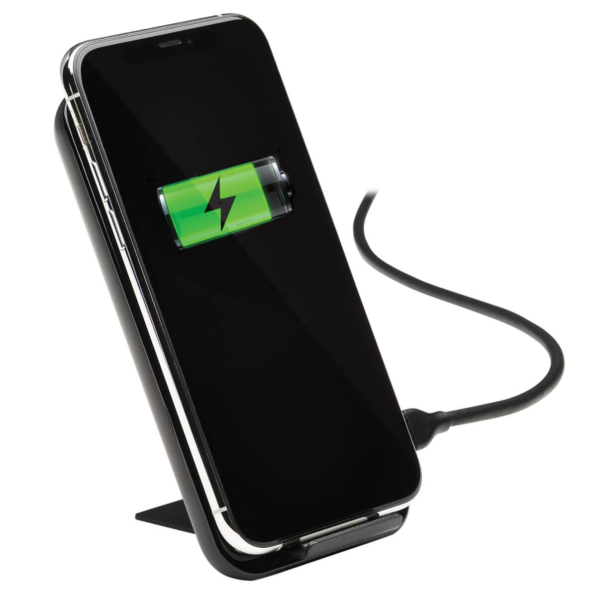 WIRELESS CHARGING STAND 10W FAST CHARGING APPLE SAMSUNG BLACK