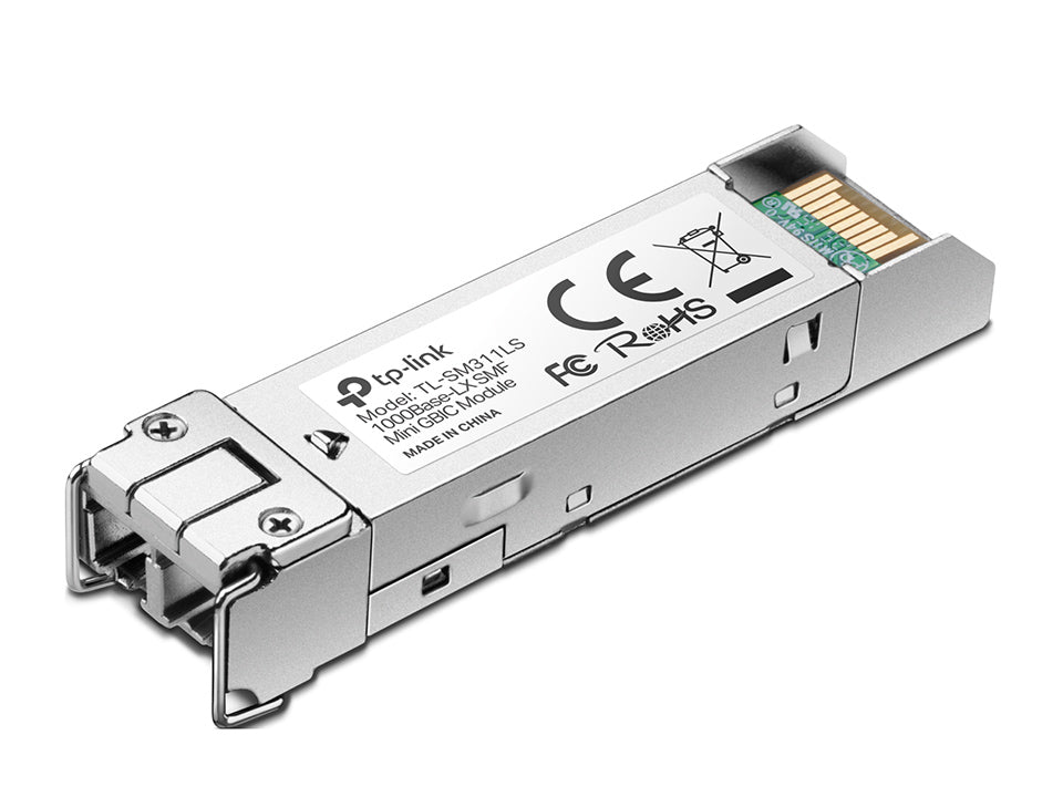 TL-SM311LS - TP-Link SFP MINI GBIC TRANSCEIVER MODULE LC SINGLE MODE PLUG-IN MODULE