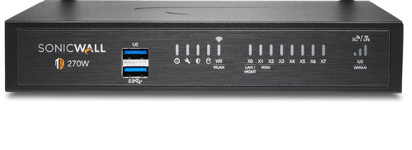 SonicWall TZ270 hardware firewall 2000 Mbit/s