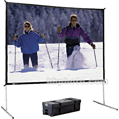 Da-Lite Fast-Fold Deluxe 92" x 92" projection screen 136" 1:1