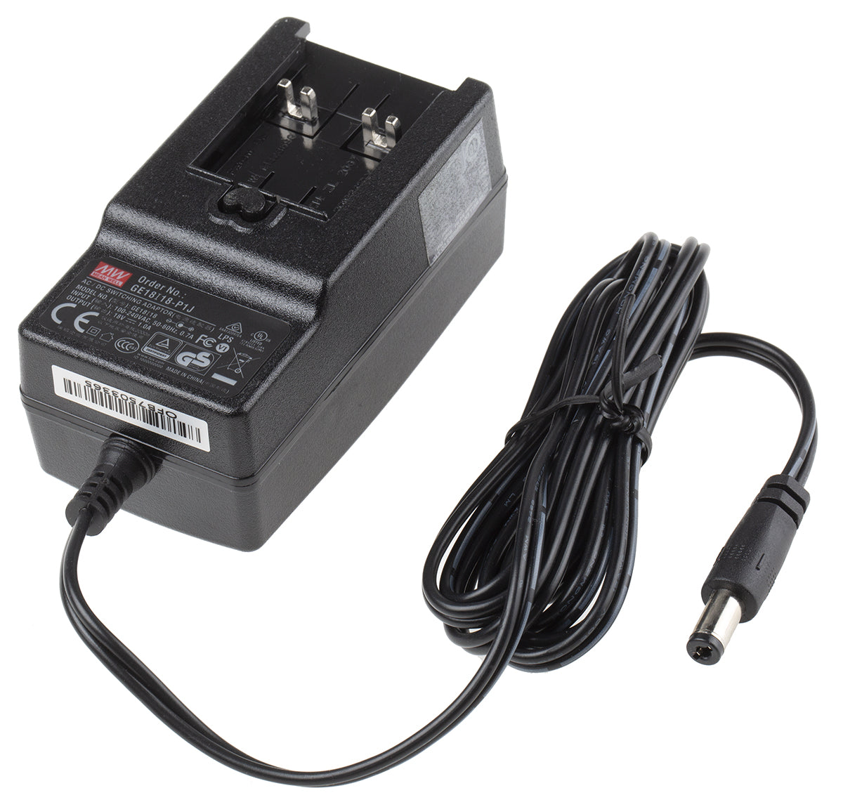 76002104 - Digi Industrial 18VDC 1A 18W Extended Temperature Power Supply