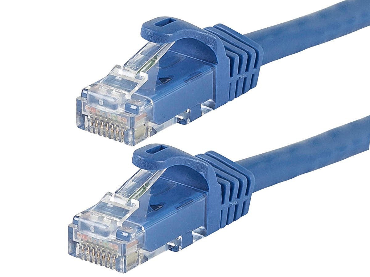 11320 - Monoprice CAT6 24AWG UTP D CABLE_ 30FT BLUE