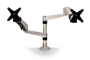 MA265S - 3M MONITOR ARM DUAL DESK MOUNT SILVER