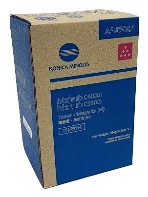 AAJW331 - Konica Minolta TNP81M MAGENTA TONER CARTRIDGE FOR USE IN BIZHUB C3300I C4000I ES