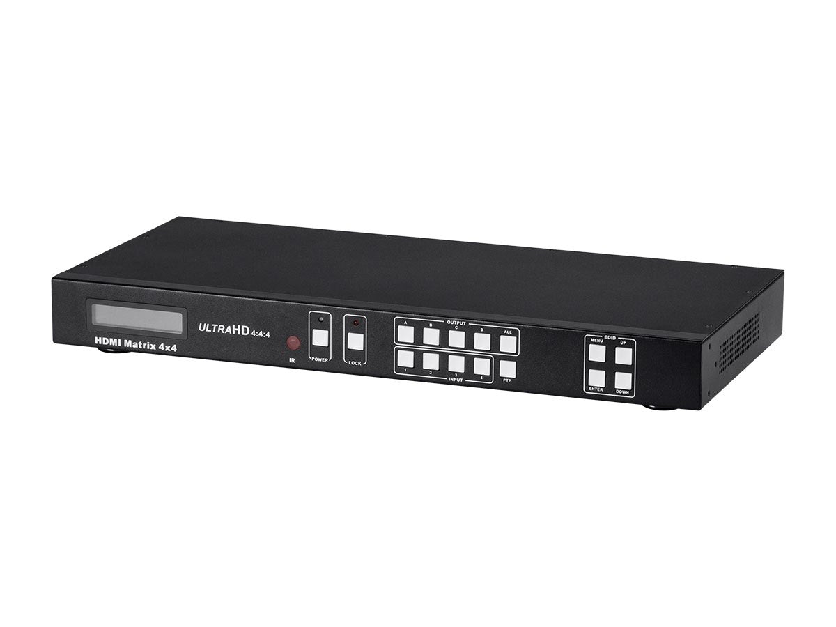15750 - Monoprice HDMI MATRIX_ 18GBPS_4X4