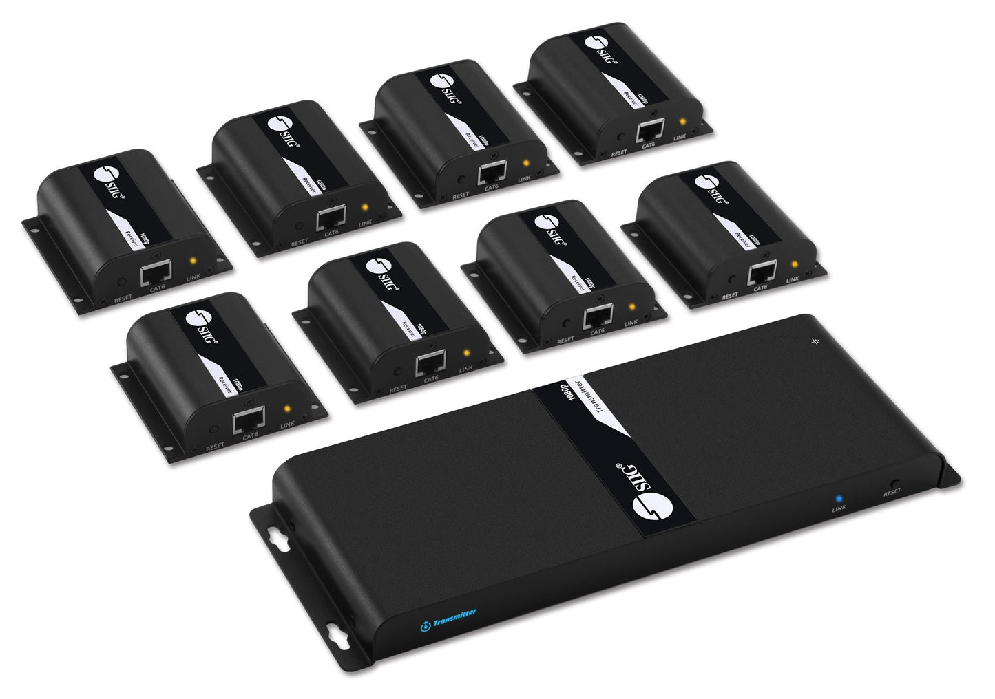 CE-H24811-S1 - Siig EXTENDS HIGH DEFINITION VIDEO SIGNALS UP TO 130FT (40M) OVER CAT6 CABLING UP