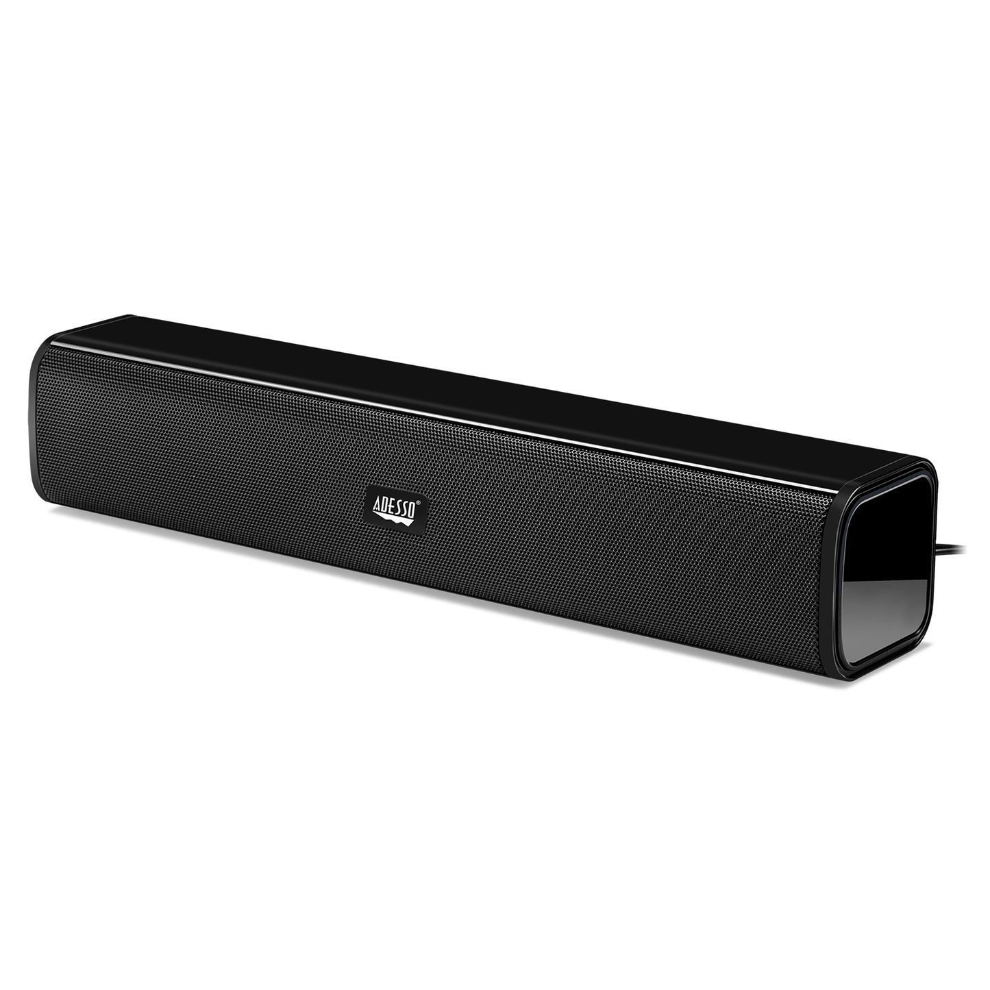 XtreamS5 - Adesso HIGH POWERED STEREO SOUND BAR SPEAKER WITH 5WX2 LARGE DUAL DRIVE UNITS