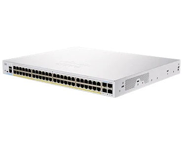 Cisco CBS250-48PP-4G-NA network switch Managed L2/L3 Gigabit Ethernet (10/100/1000) Power over Ethernet (PoE) Silver