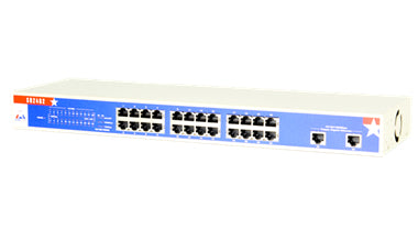 SR24G2 - Amer Networks 24 PORT 10/100MBPS + 2 PORT 10/100/1000MBPS RACKMOUNT SWITCH