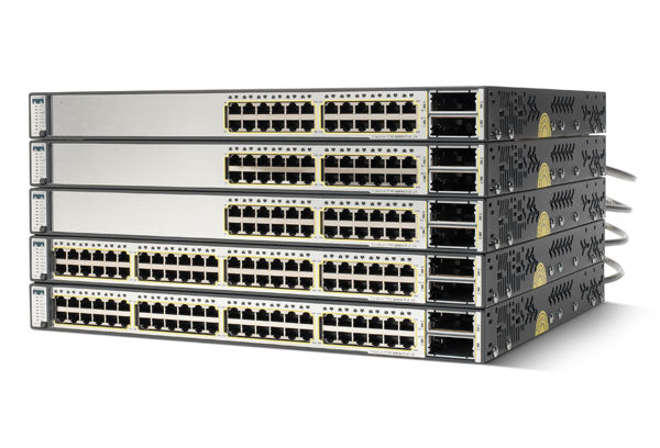Cisco Catalyst C3750E24TDSD, Refurbished Managed L2 Gigabit Ethernet (10/100/1000) 1U Silver