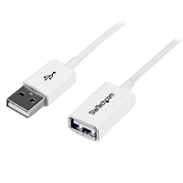 USBEXTPAA3MW - StarTech.com 3M WHITE USB 2.0 EXTENSION CABLE-M/F