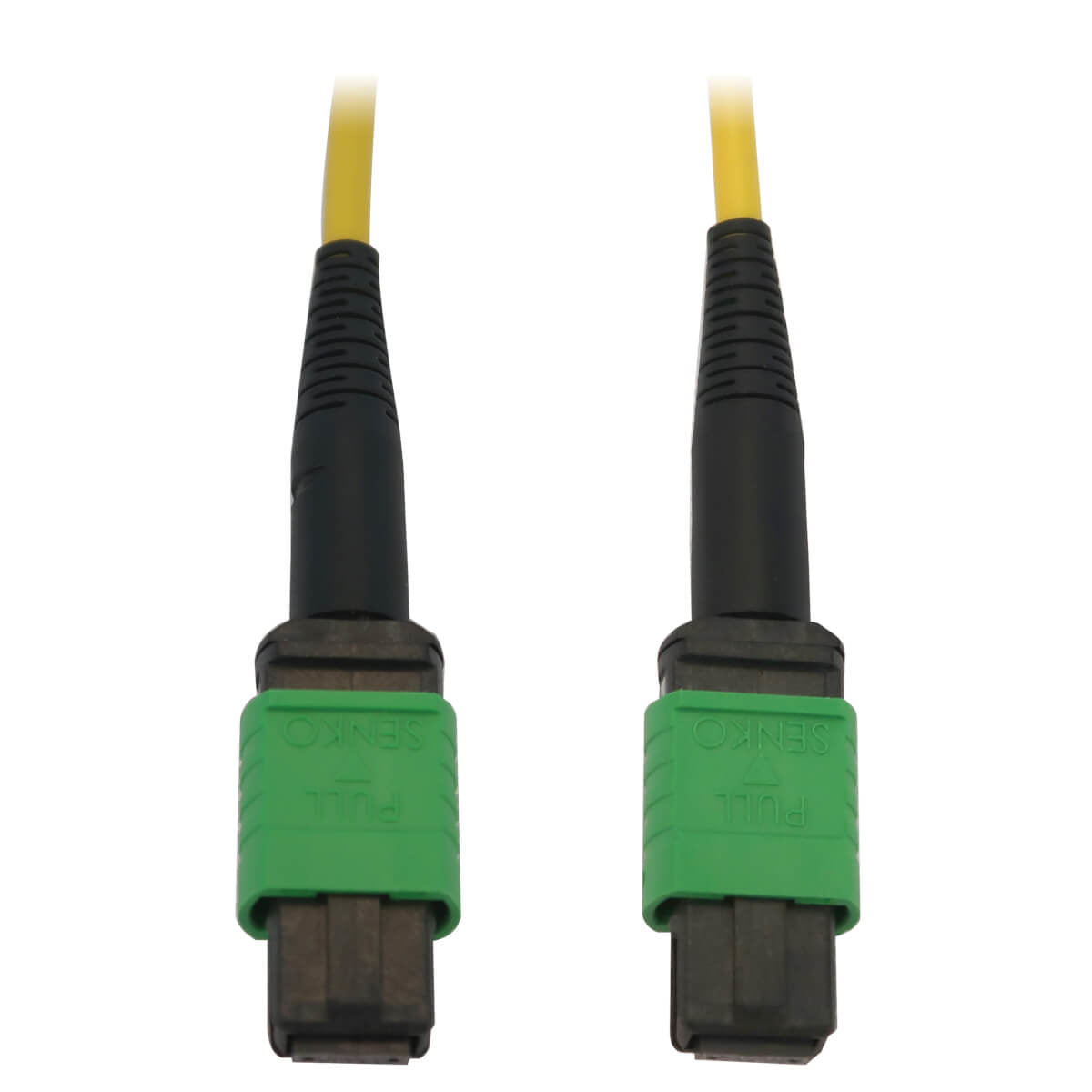 Tripp Lite N390B-03M-12-AP fiber optic cable 118.1" (3 m) MPO/MTP OFNR OS2 Black, Yellow
