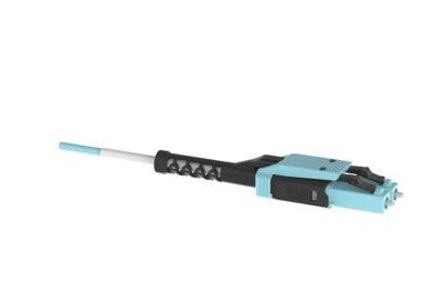 Panduit FS2RPU1U1NNM005 fiber optic cable 196.9" (5 m) LC OFNP OM4+ Aqua color