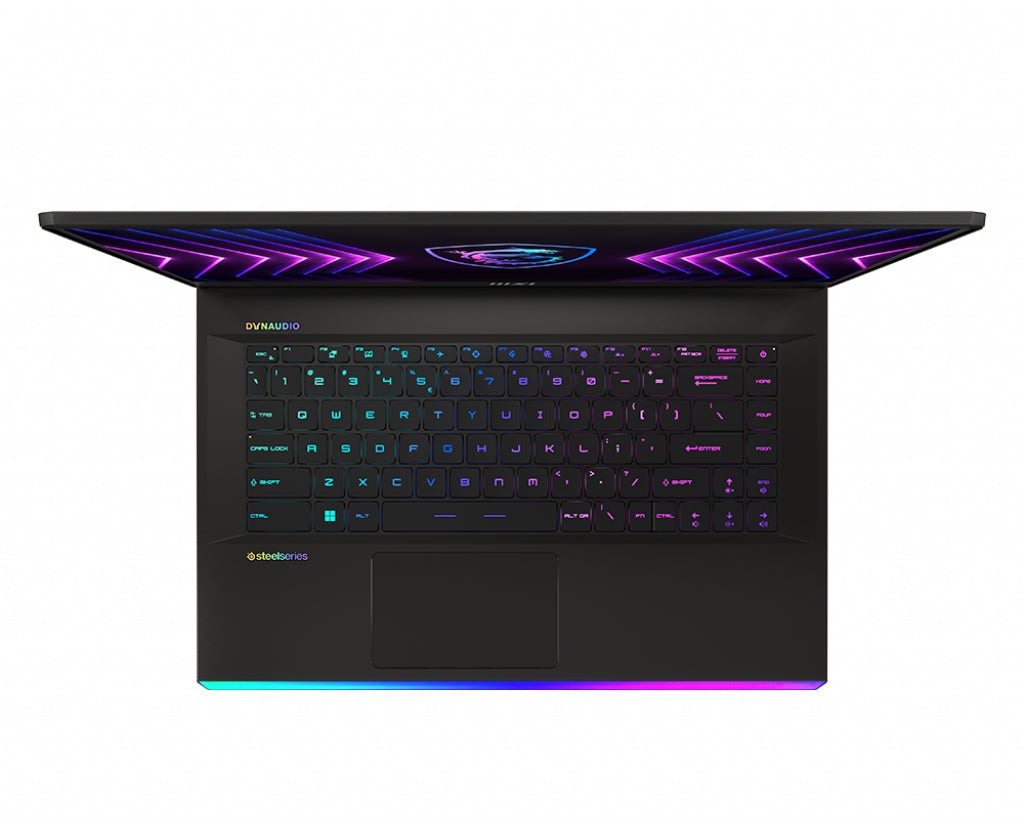 MSI Gaming GE67HX 12UGS-013 Raider i7-12800HX Notebook 15.6" Quad HD Intel® Core™ i7 16 GB DDR5-SDRAM 1000 GB SSD NVIDIA GeForce RTX 3070 Ti Wi-Fi 6E (802.11ax) Windows 11 Pro Black