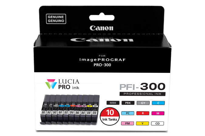 4192C007 - Canon PFI-300 TEN COLOR INK TANK PACK