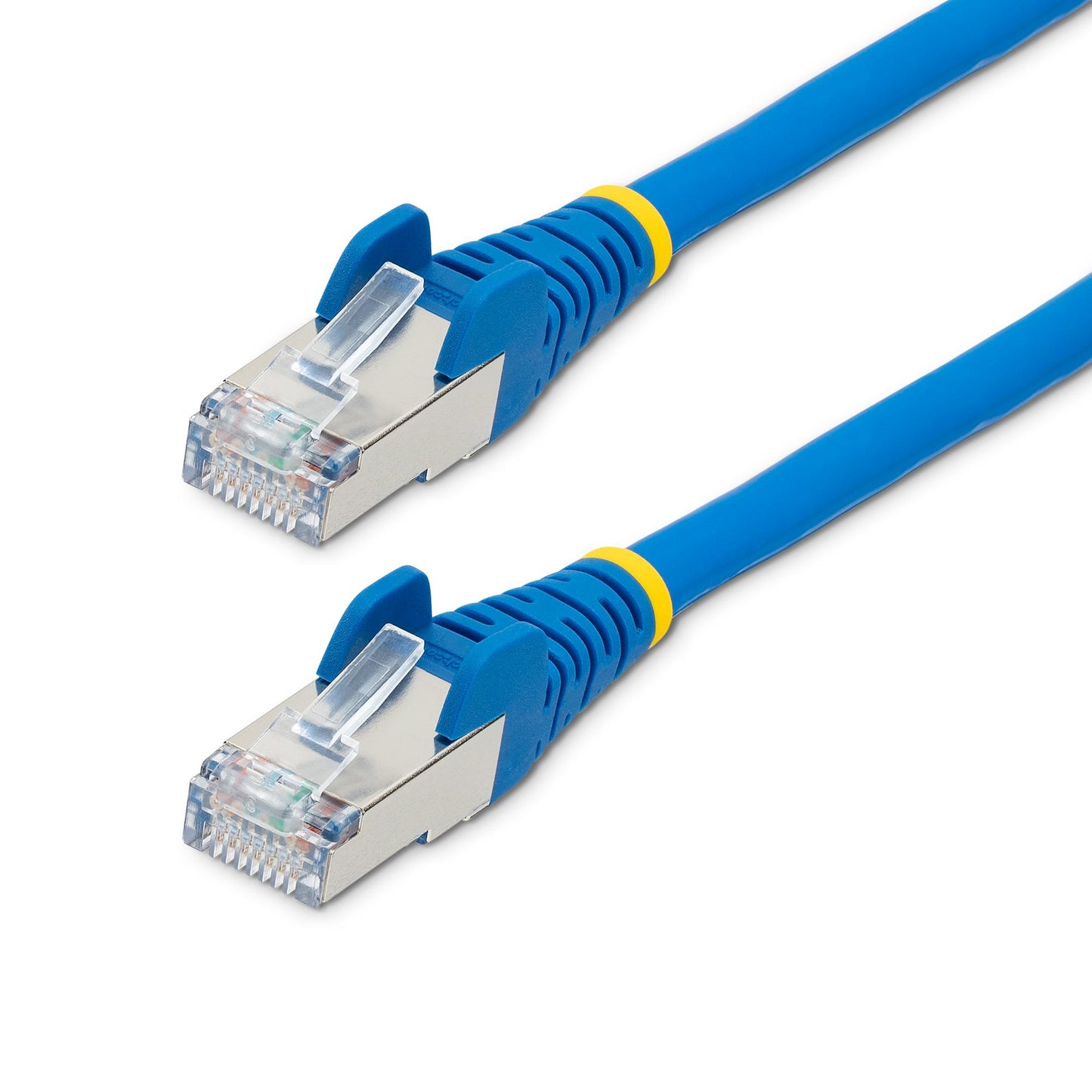 NLBL-10F-CAT6A-PATCH - StarTech.com 10FT CAT6A ETHERNET CABLE - BLUE - LOW SMOKE ZERO HALOGEN (LSZH) - 10GBE 500MHZ