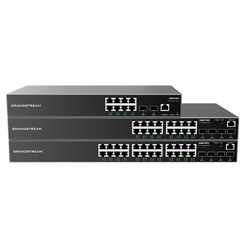 GWN7822P - Grandstream 24-Port 2.5GbE PoE++ 4-Port 10G SFP+ Layer 3 Managed Switch