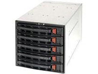 CHASSIS, BLACK SATA MOBILE RACK CSE-M35T-1B, BLACK