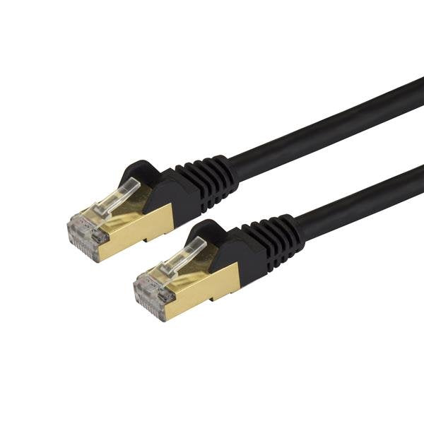 C6ASPAT7BK - StarTech.com CAT6A ETHERNET CABLE DELIVERS 10 GIGABIT CONNECTION FREE OF NOISE & EMI/RFI INTE