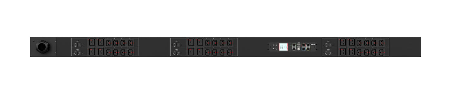 Raritan PX3-5905-E2V2 power distribution unit (PDU) 36 AC outlet(s) 0U Black
