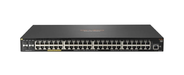 Aruba, a Hewlett Packard Enterprise company 2930F Managed Gigabit Ethernet (10/100/1000) Power over Ethernet (PoE) 1U Black