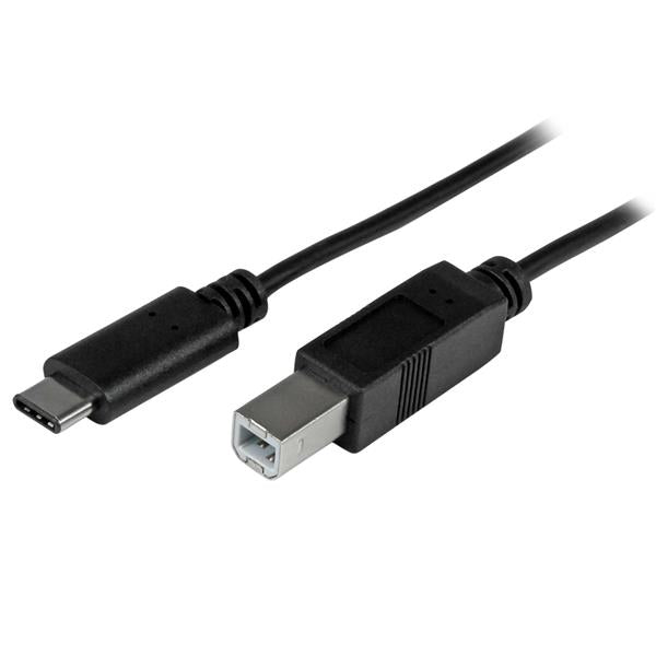 USB2CB2M - StarTech.com CONNECT USB 2.0 USB-B DEVICES TO YOUR USB-C OR THUNDERBOLT 3 COMPUTER - 6FT USB