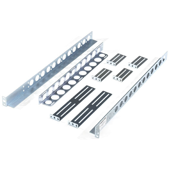 EMR2-1U - Black Box EQUIPMENT MOUNTING RAILS - 1U, 2-POST, TAA