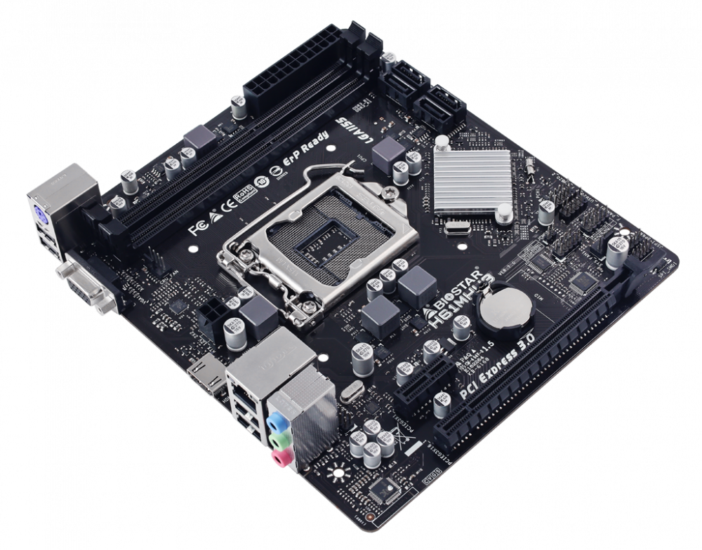 H61MHV3 - Biostar Intel LGA1155 Micro-ATX Motherboard
