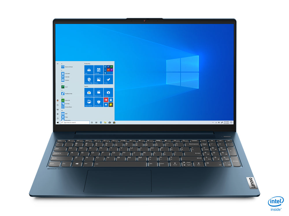 Lenovo IdeaPad 5 i5-1135G7 Notebook 15.6" Touchscreen Full HD Intel® Core™ i5 8 GB DDR4-SDRAM 256 GB SSD Wi-Fi 6 (802.11ax) Windows 10 Home Blue
