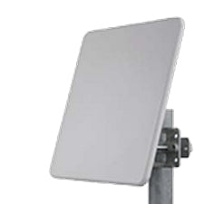 ONE HIGH GAIN DIRECTIONAL ANTENNA, DUAL-POLARIZED 21DBI GAIN AND 10DEGREES 3DBM